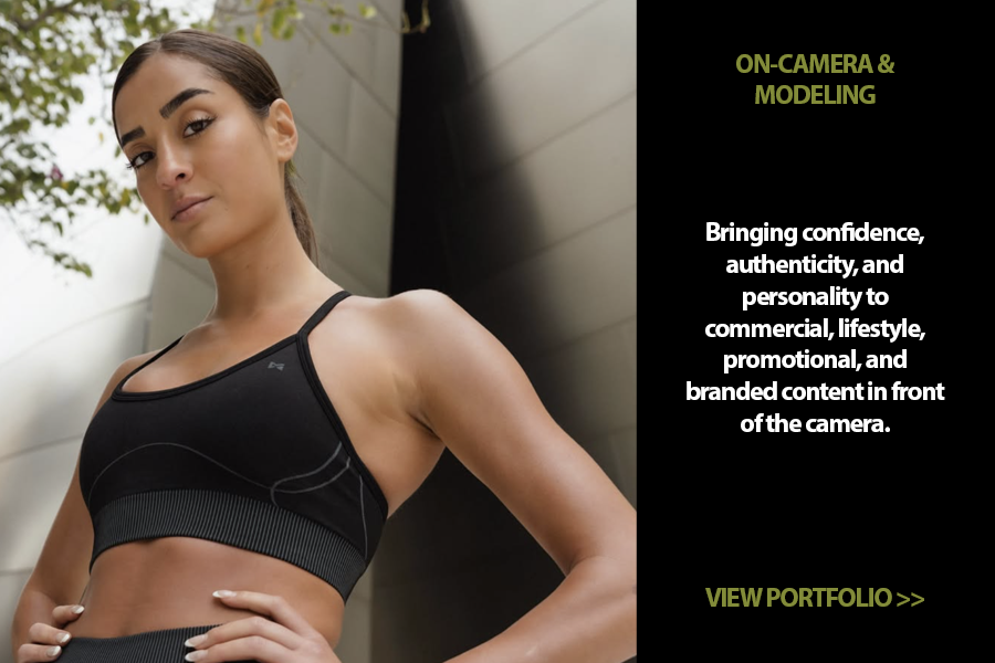On-Camera & Modeling